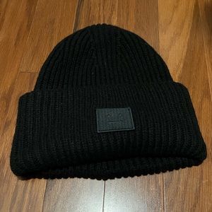 Black Acne Studios Beanie